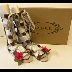 Joyfolie MIA size 11 Gladiator sandals brand new